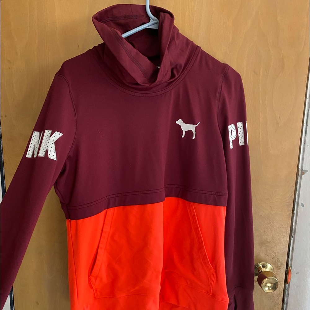 Victoria Secret Pink Mock turtle neck Pullover